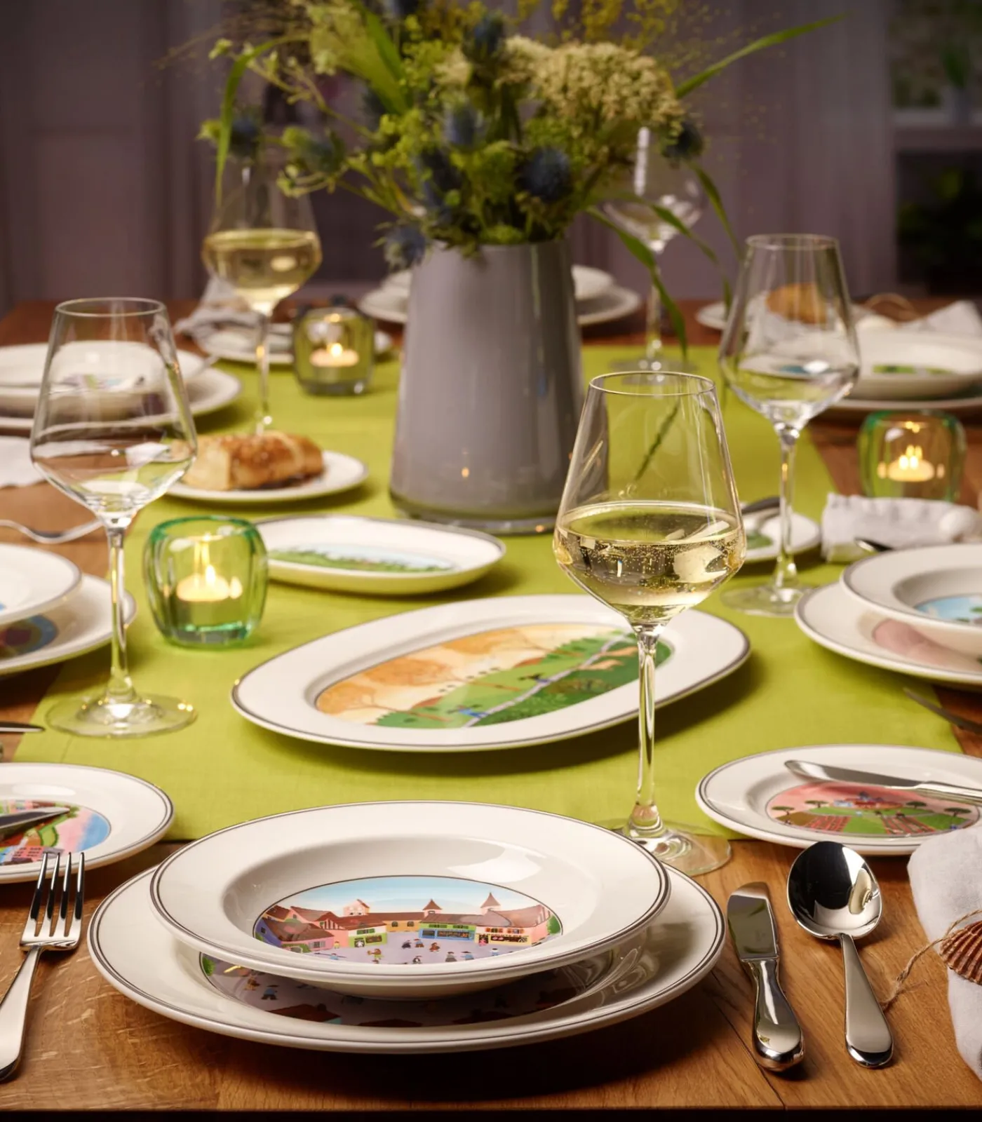 New Dinerbord Boer Design Naif Tafelgerei