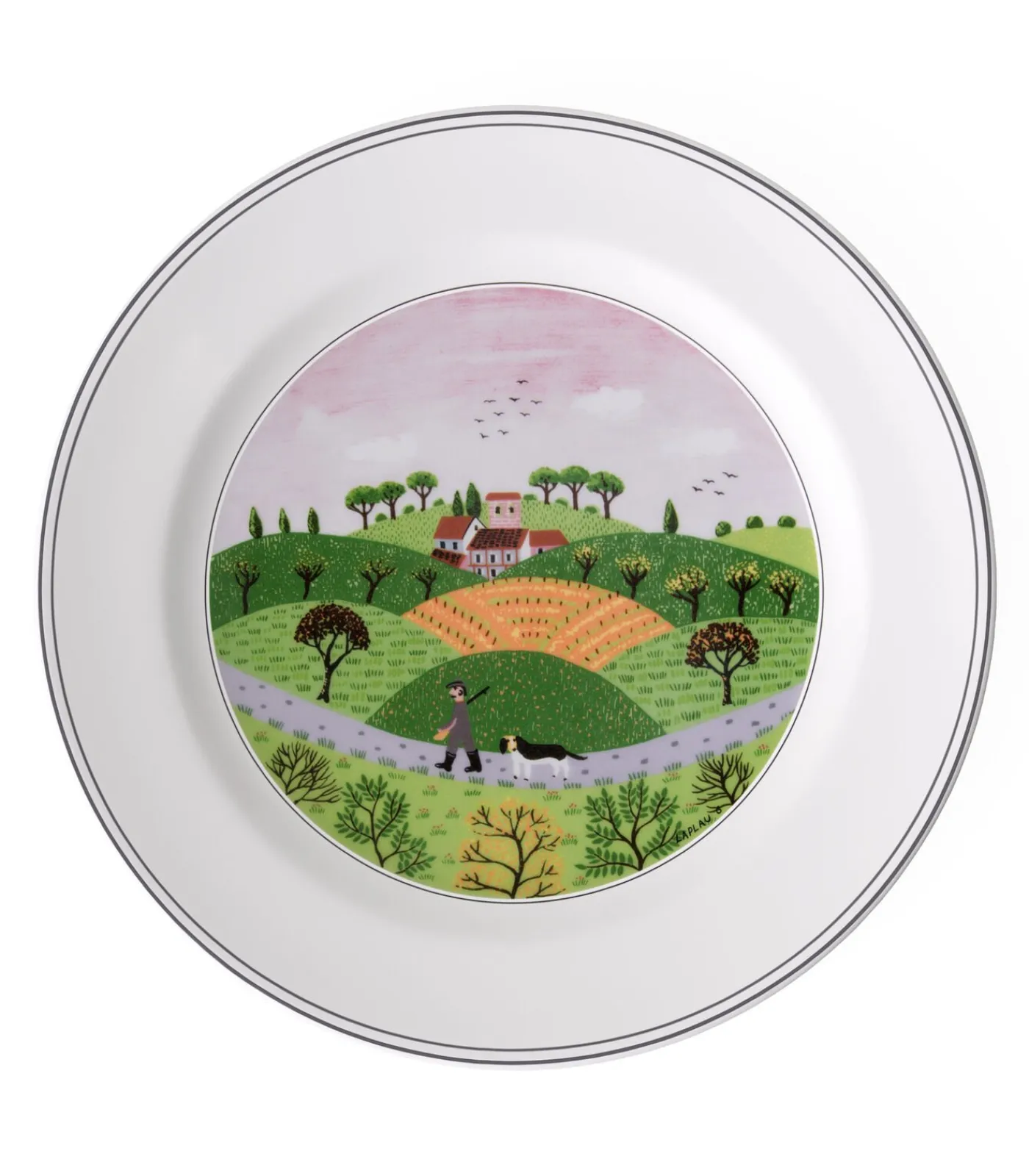 Villeroy & Boch Dinerbord Jager Design Naif