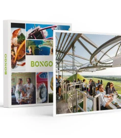 Bongo Dinner in the Sky: 4-gangenmenu met wijnarrangement boven de Leeuw van Waterloo - Eten & drinken