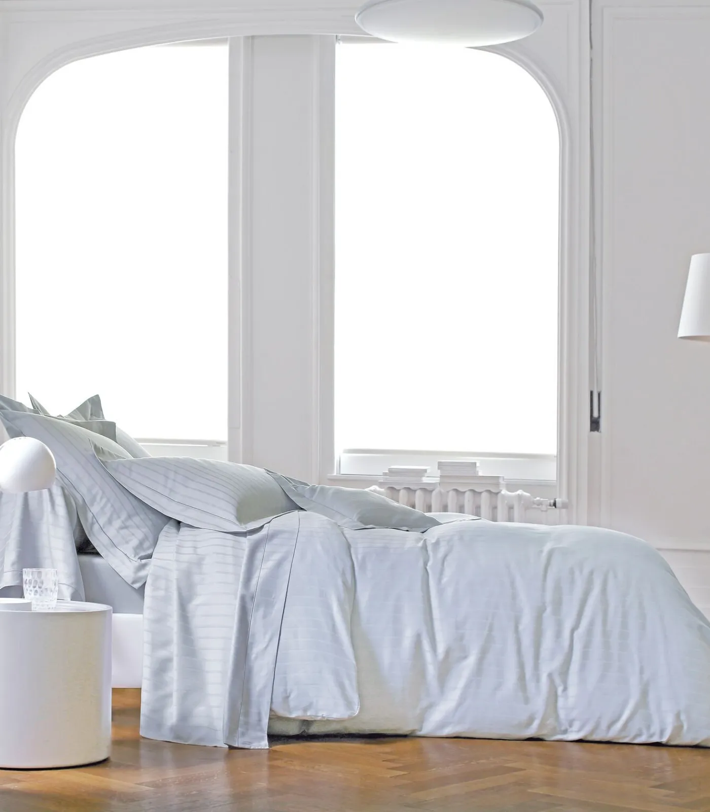 Blanc des Vosges DIVINE Métal - Laken Jacquard katoen