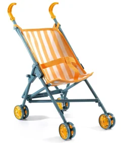 Outlet accessoires Sunshine wandelwagen - poppenbuggy 54 cm geel Kinderen Speelgoed