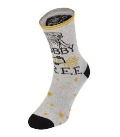 DAMES HARRY POTTER DOBBY IS FREE - Sokken - Grijs