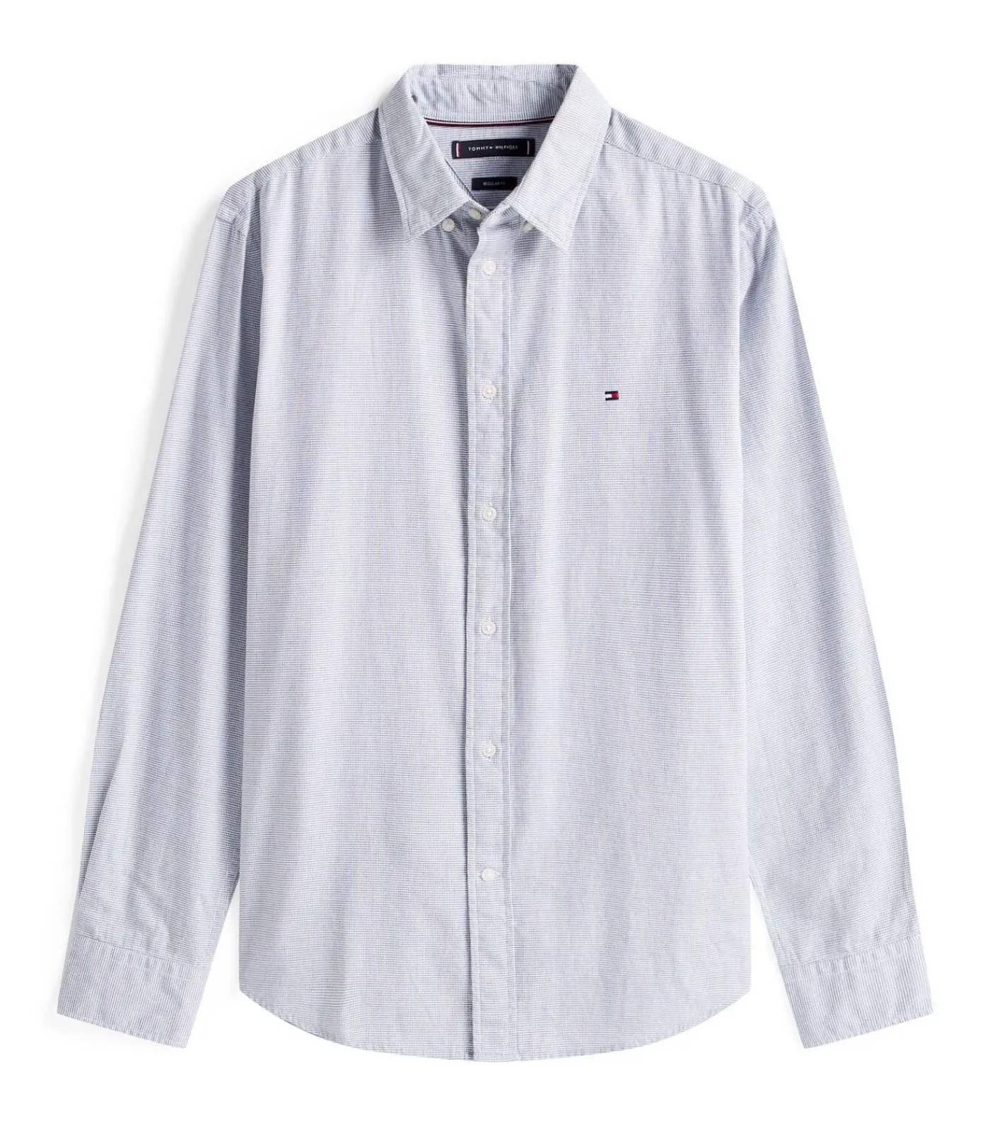 Heren Tommy Hilfiger Dobby Ls Rf Shirt