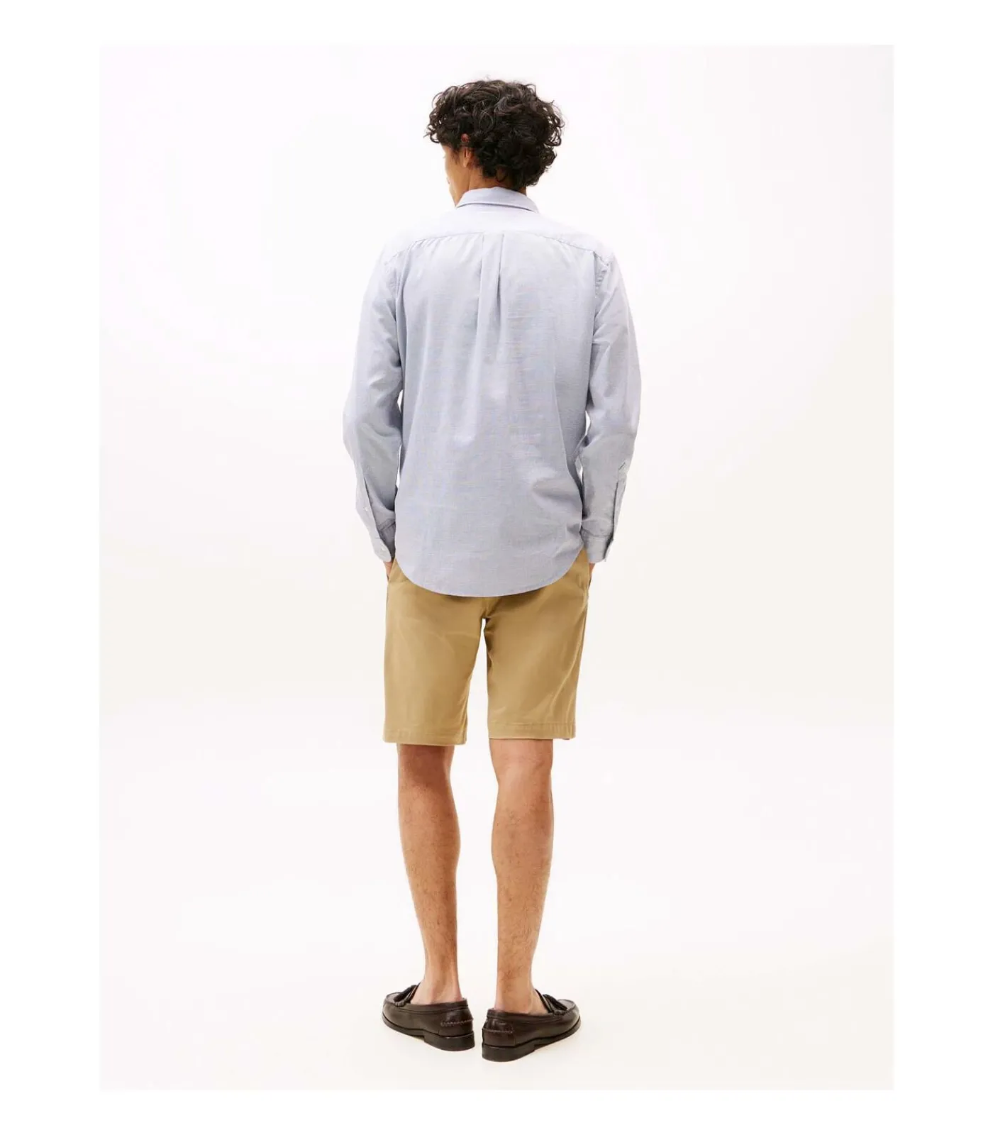 Heren Tommy Hilfiger Dobby Ls Rf Shirt