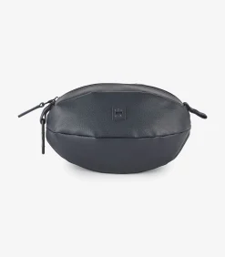 Online Donkerblauw lederen ovale kast Toiletaccessoires