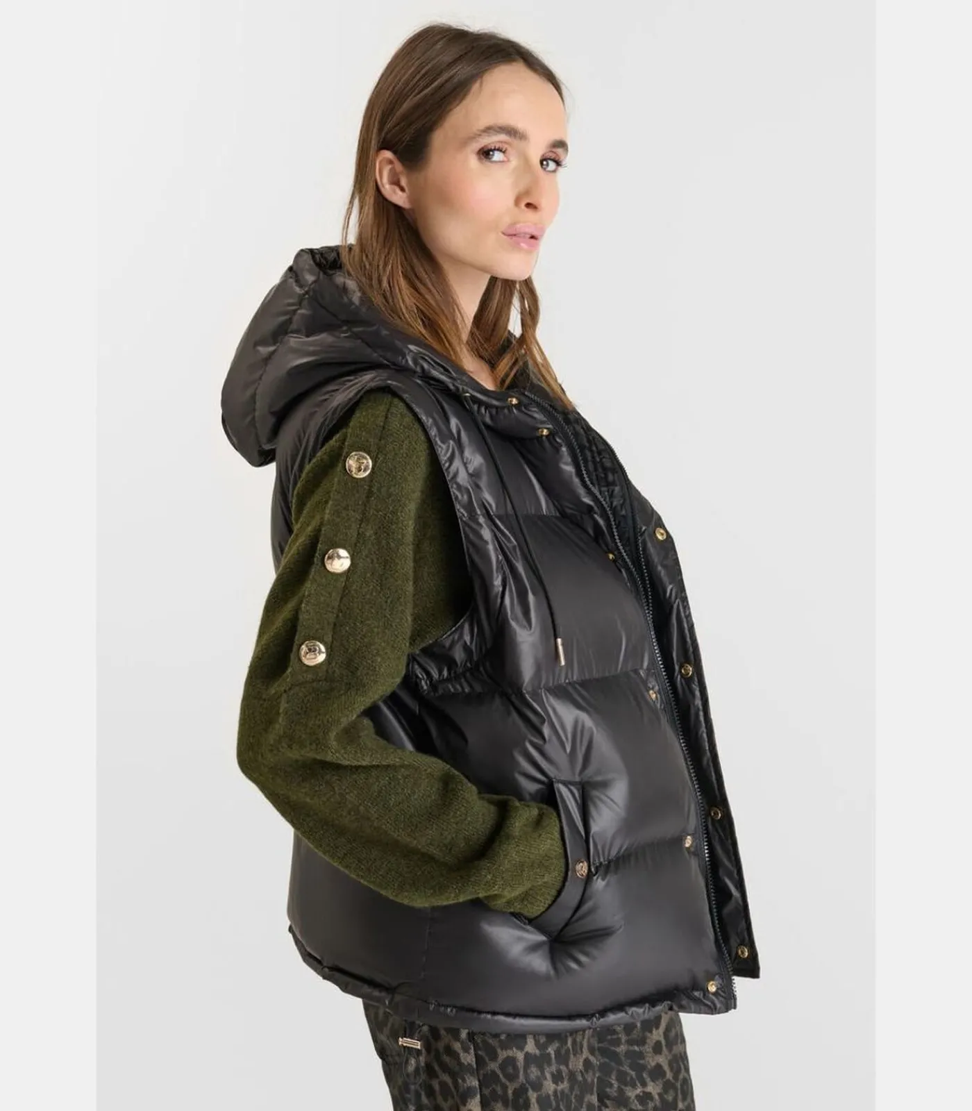 Kinderen Le Temps des Cerises Donsjekker met capuchon INGE