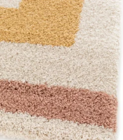 Kinderen AFKliving DOODLING dik en comfortabel hoogpolig vloerkleed