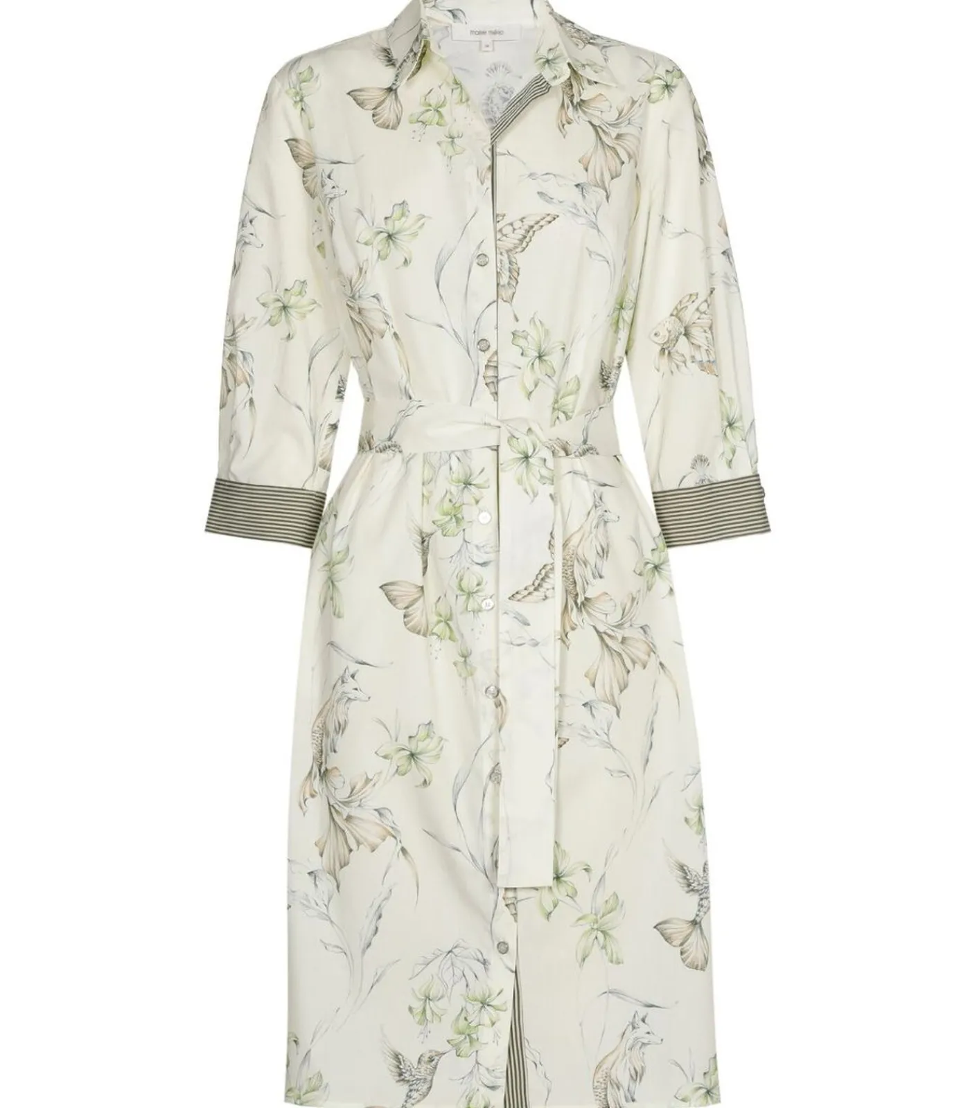 DAMES Marie Méro Doorknoopkleed met originele dierenprint