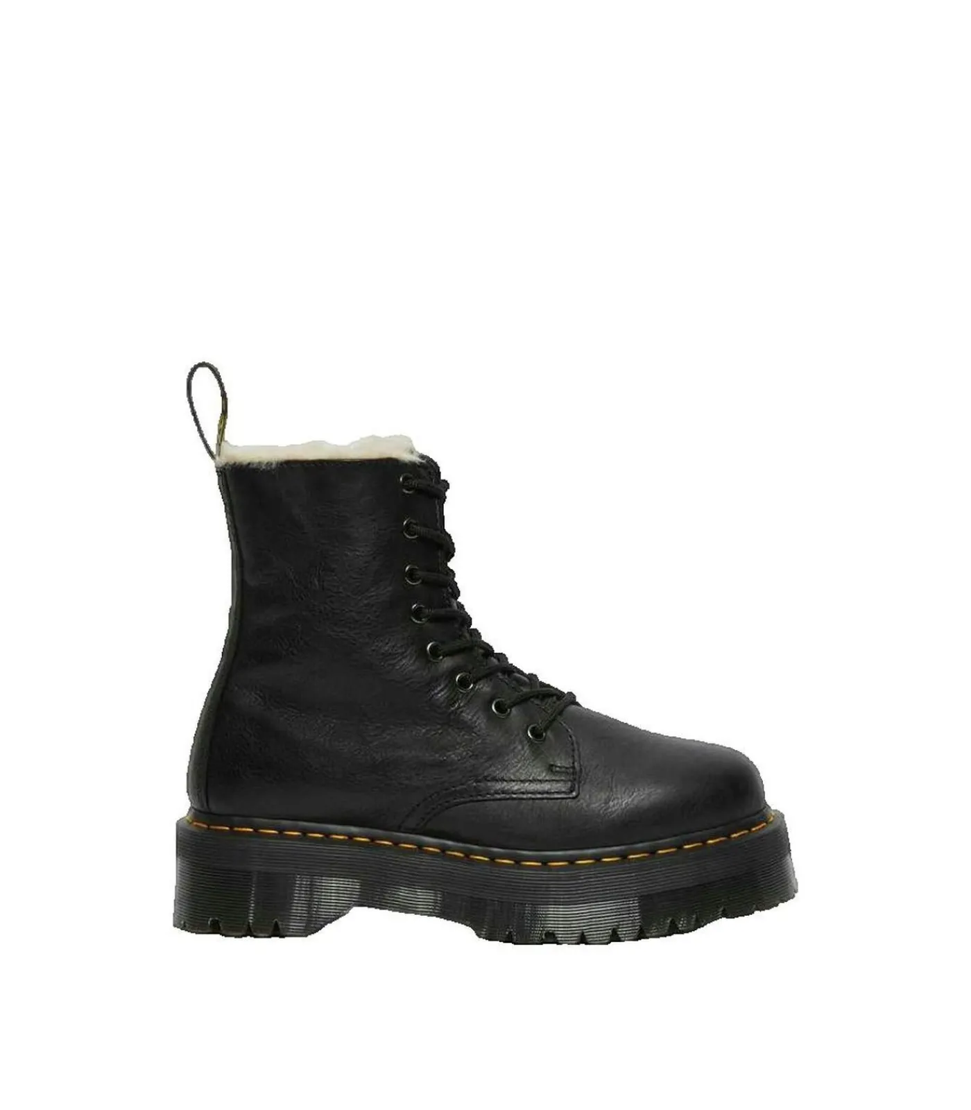 Best Dr. Martens Jadon gevoerde zwarte laarzen Heren Schoenen