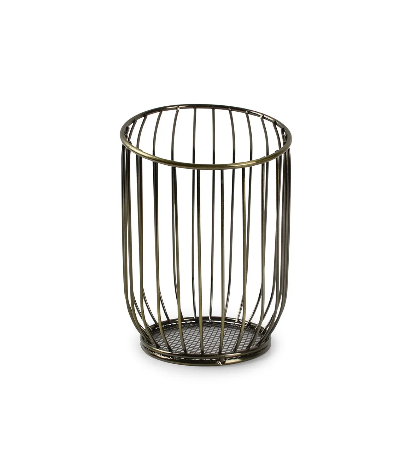 Salt&Pepper Draadmand 12xH16cm goud/zwart Loft