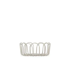 Discount Draadmand 16xH7cm grijs Flores Keukenaccessoires