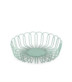 ONA Draadmand 26,5xH7,5cm groen Flores