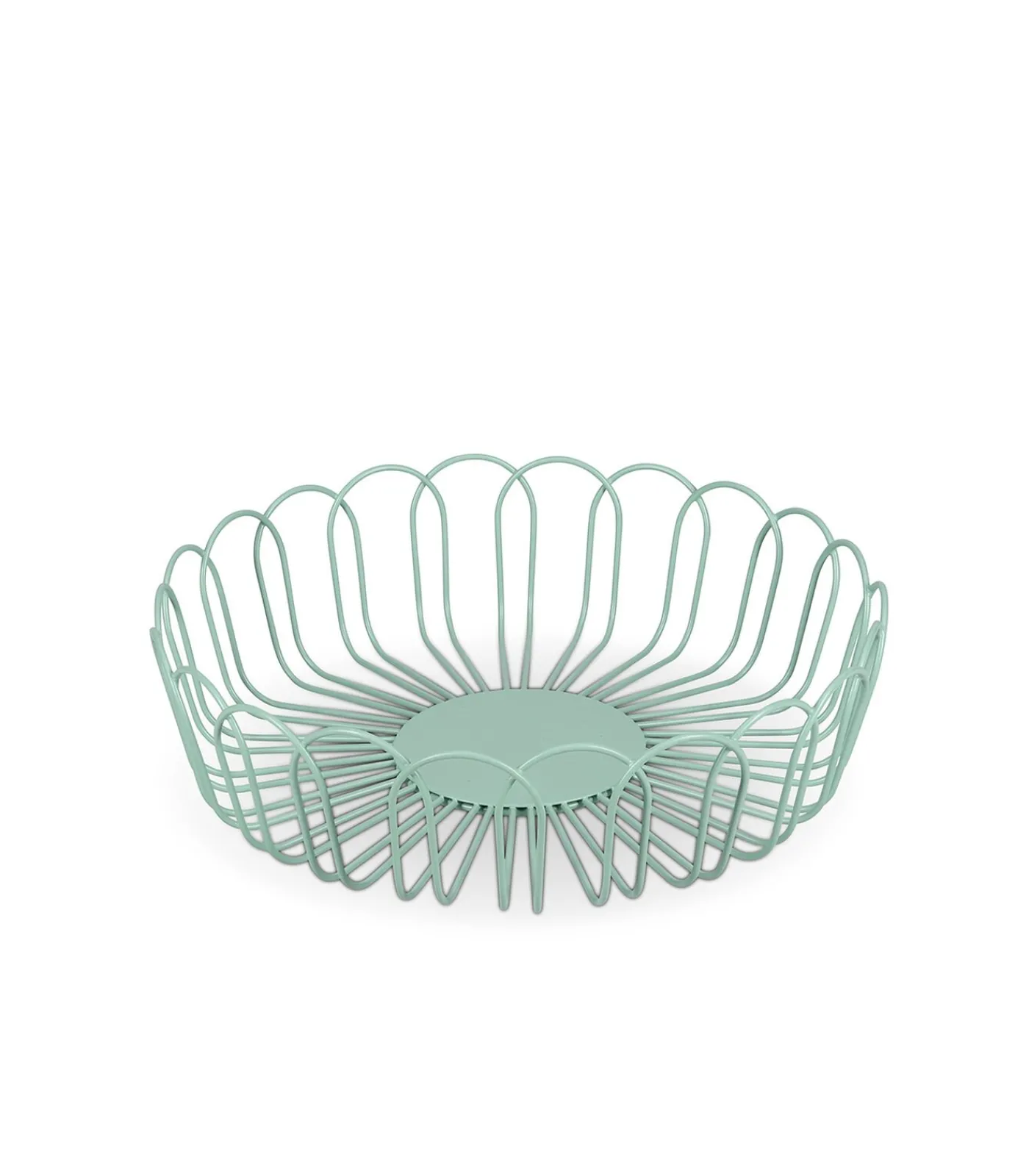 ONA Draadmand 26,5xH7,5cm groen Flores