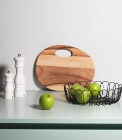 Online Draadmand 26,5xH7,5cm zwart Flores Keukenaccessoires