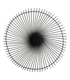 New Draadmand 40xH5cm zwart twisted Iris Keukenaccessoires