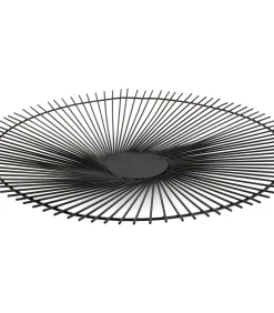 S|P Collection Draadmand 53xH5cm zwart twisted Iris