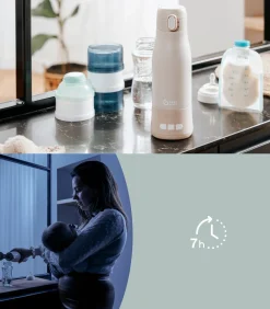 Clearance Draagbare flessenwarmer Moov & Feed Kinderen Babyuitzet