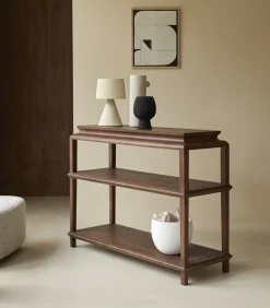 Discount Dressoir Achille in massief acacia 120 cm Tafels