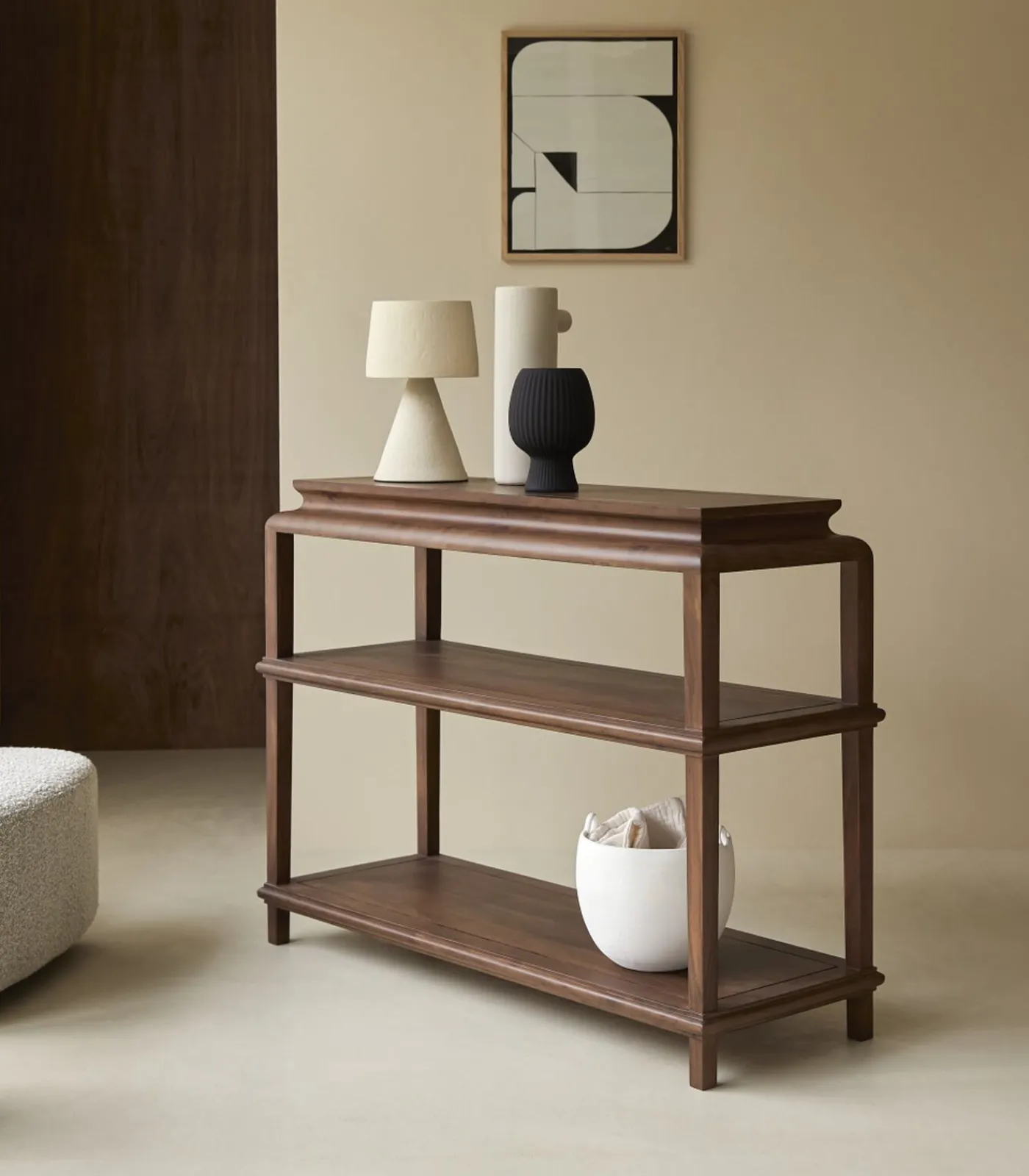 Discount Dressoir Achille in massief acacia 120 cm Tafels