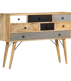 vidaXL Dressoir 110x30x82 cm massief mangohout