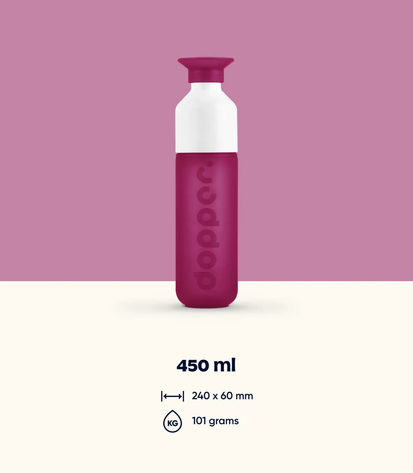 Clearance Drinkfles Original Funky Fuchsia 450ml Keukenaccessoires