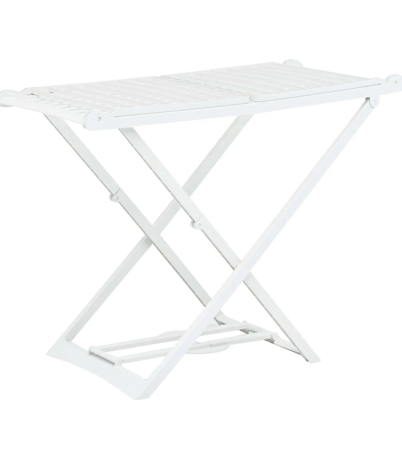 Discount Droogrek inklapbaar kunststof wit Wassen & Strijken