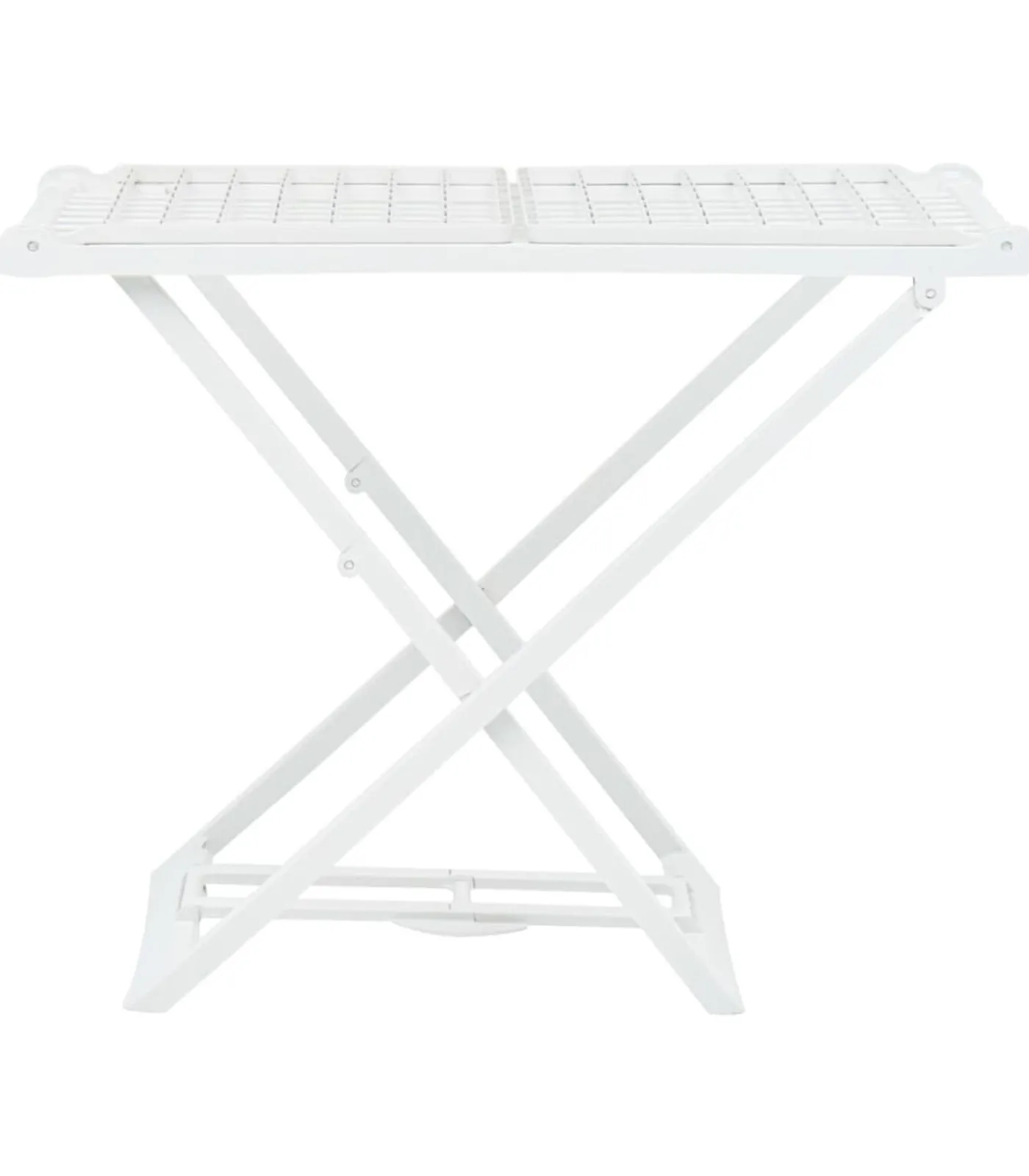 Discount Droogrek inklapbaar kunststof wit Wassen & Strijken