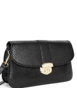 DAMES LANCASTER Dubbele etui - Python Fia