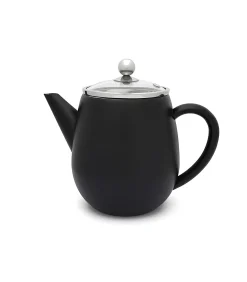 Bredemeijer Duet Eva Theepot 1,1l, zwart