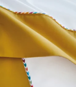 Online DUO Ocre - Laken Perkaal Katoen Lakens