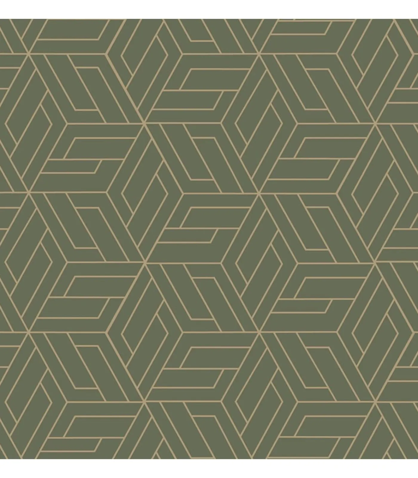 DUTCH WALLCOVERINGS Behang Cobra Groen