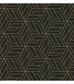 Clearance DUTCH WANDBEKLEDING Behang Cobra Zwart Decoratie