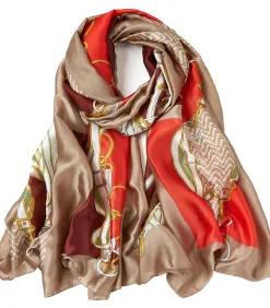 DAMES V1969 Easy Belts Zijden Stola - Roze / 180x90cm / 100% Zijde