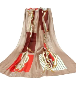 DAMES V1969 Easy Belts Zijden Stola - Roze / 180x90cm / 100% Zijde