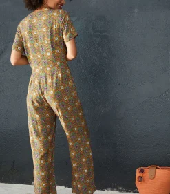 DAMES La Fiancée ecovero MAYZI vloeibare jumpsuit