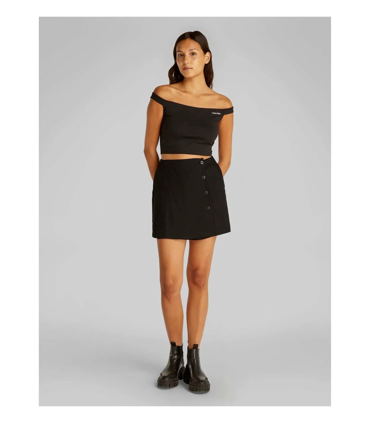 DAMES Calvin Klein Jeans Ecovero Nylon Wrap S