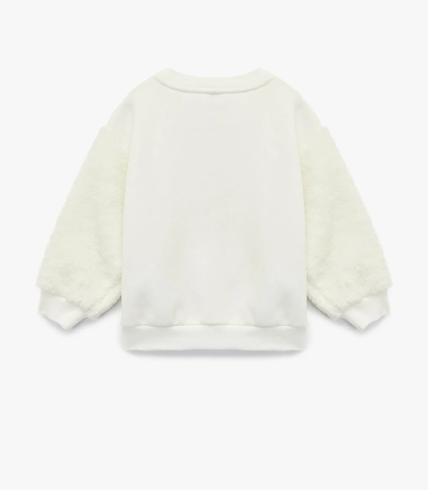 Sale Ecru Meisjes Baby Sweatshirt met Pinguïnprint Lange Mouwen Kinderen Truien & Cardigans