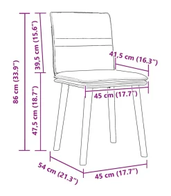 vidaXL Eetkamerstoelen 6 st stof donkergroen