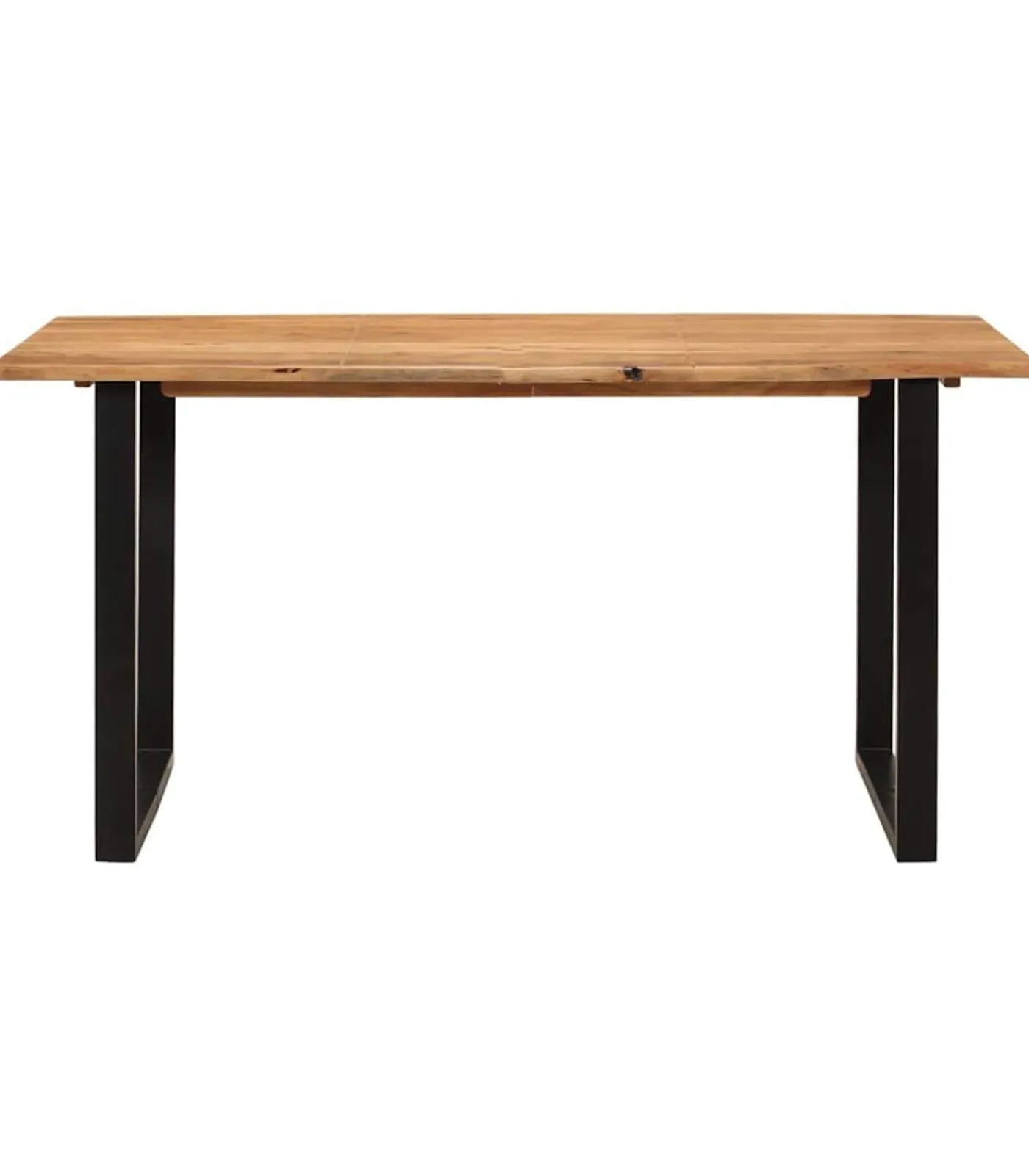 vidaXL Eettafel 154x80x76 cm massief acaciahout