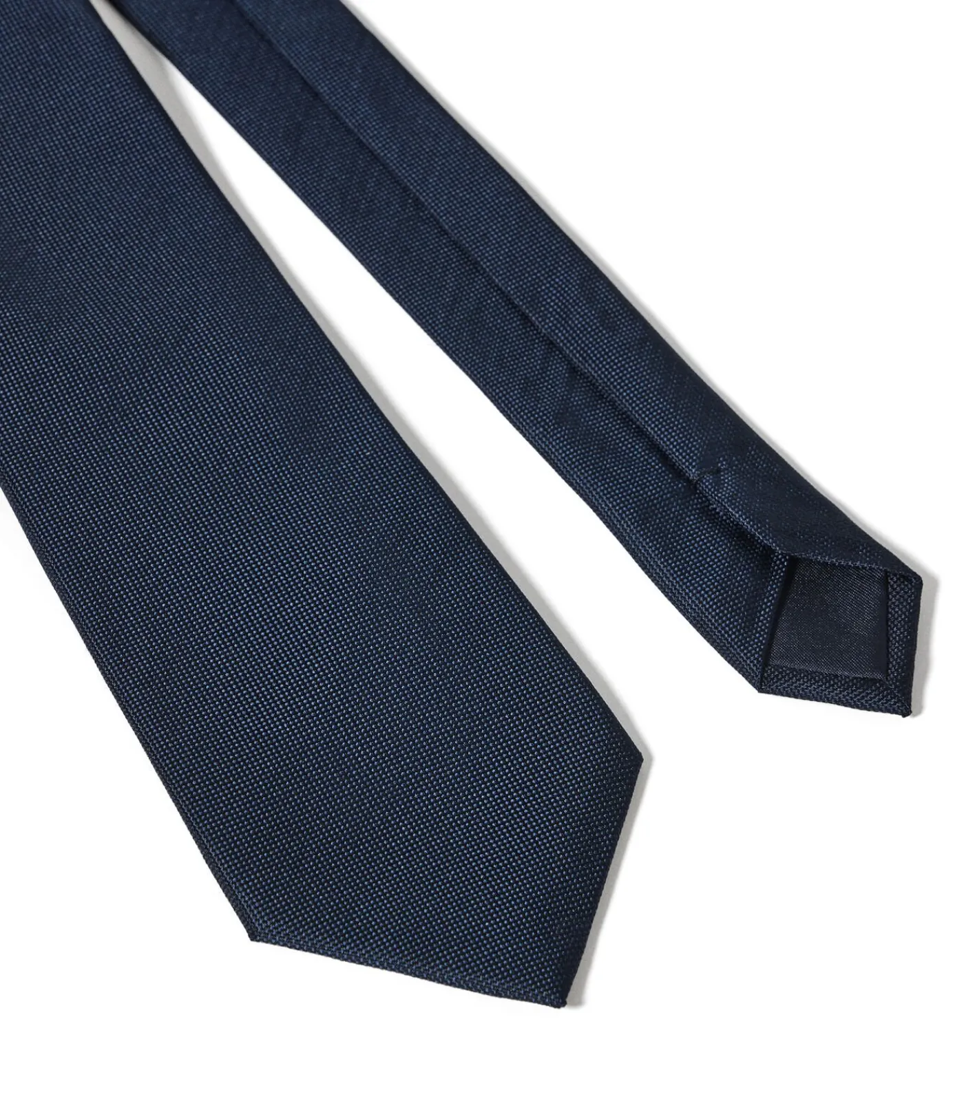 Hot Effen blauwe stropdas van zijde met -logo Heren Kostuums & Blazers