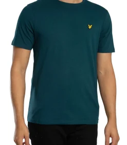 Heren Lyle & Scott Effen T-Shirt Met Logo
