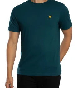 Heren Lyle & Scott Effen T-Shirt Met Logo