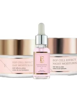Discount EGF Dag Moisturizer + EGF Nacht Moisturier + Rozenbloesem Gezichtsolie Gezicht Sets