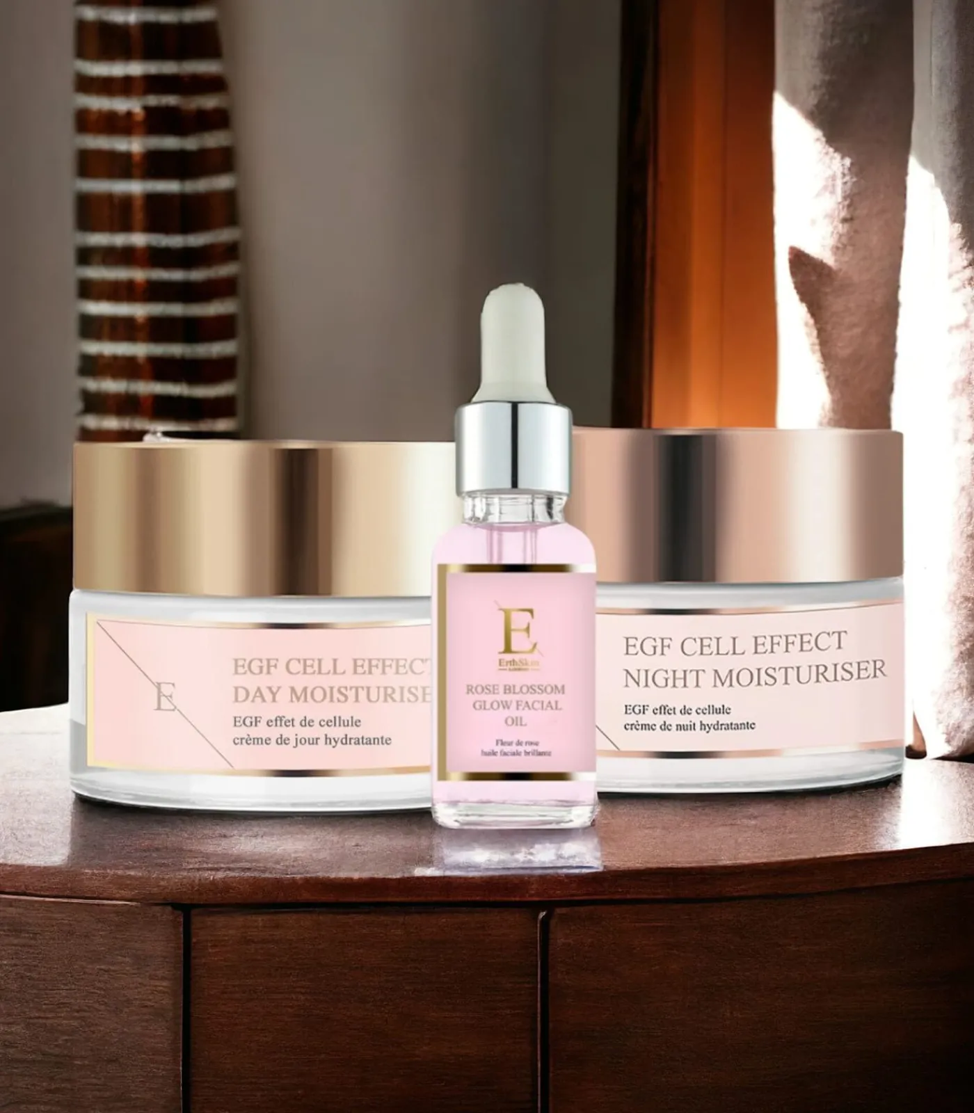 Discount EGF Dag Moisturizer + EGF Nacht Moisturier + Rozenbloesem Gezichtsolie Gezicht Sets