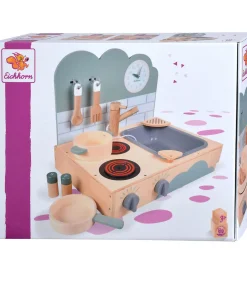 houten speelkeuken - compacte meeneemkeuken voor kinderen Kinderen Speelgoed