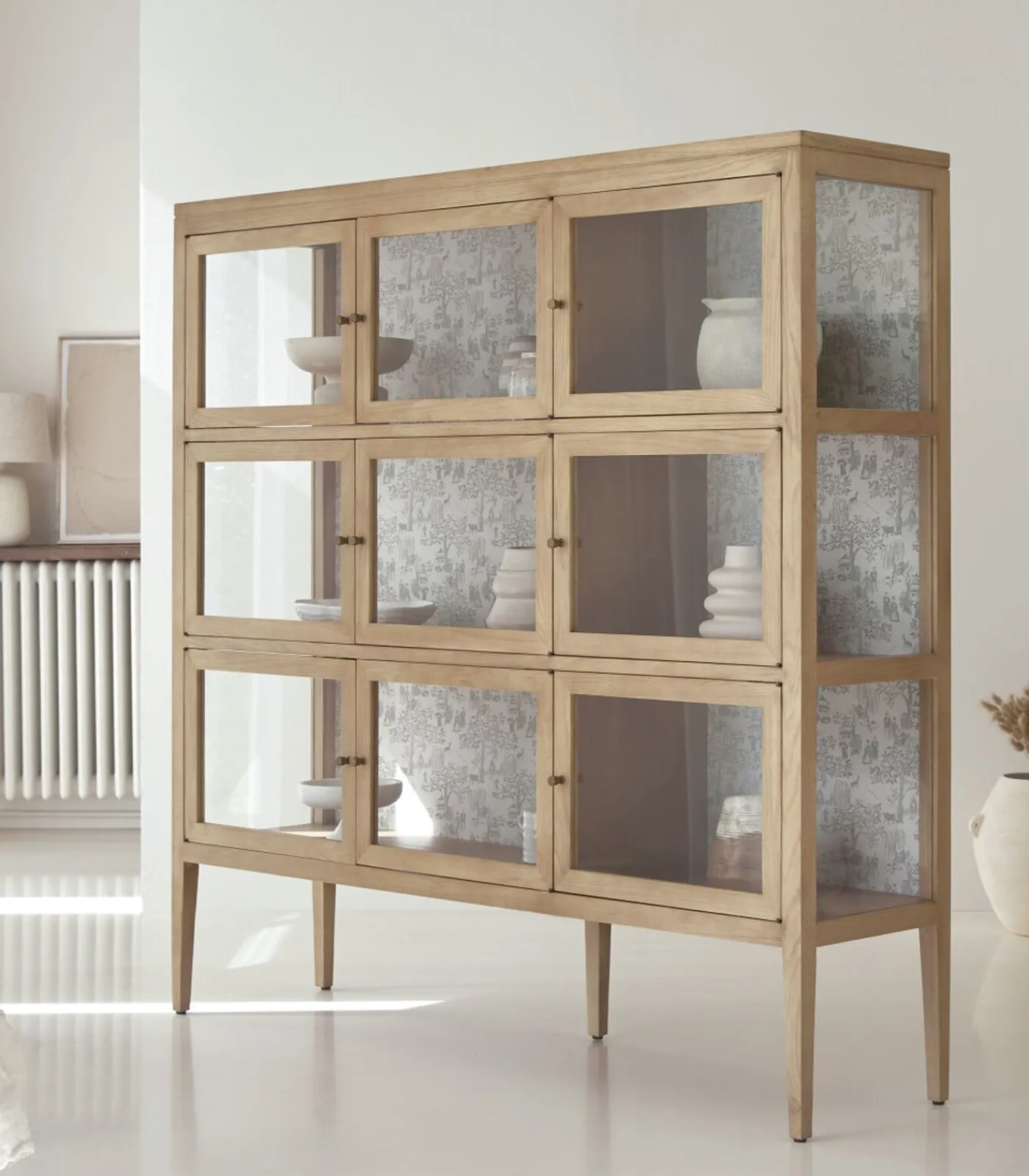 Tikamoon Eiken vitrinekast 160 Tana