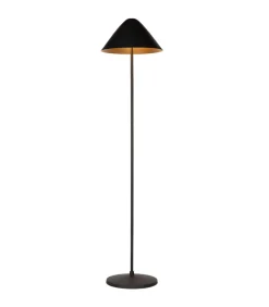 Atmooz Elan - Staande Lamp - Zwart & Goud