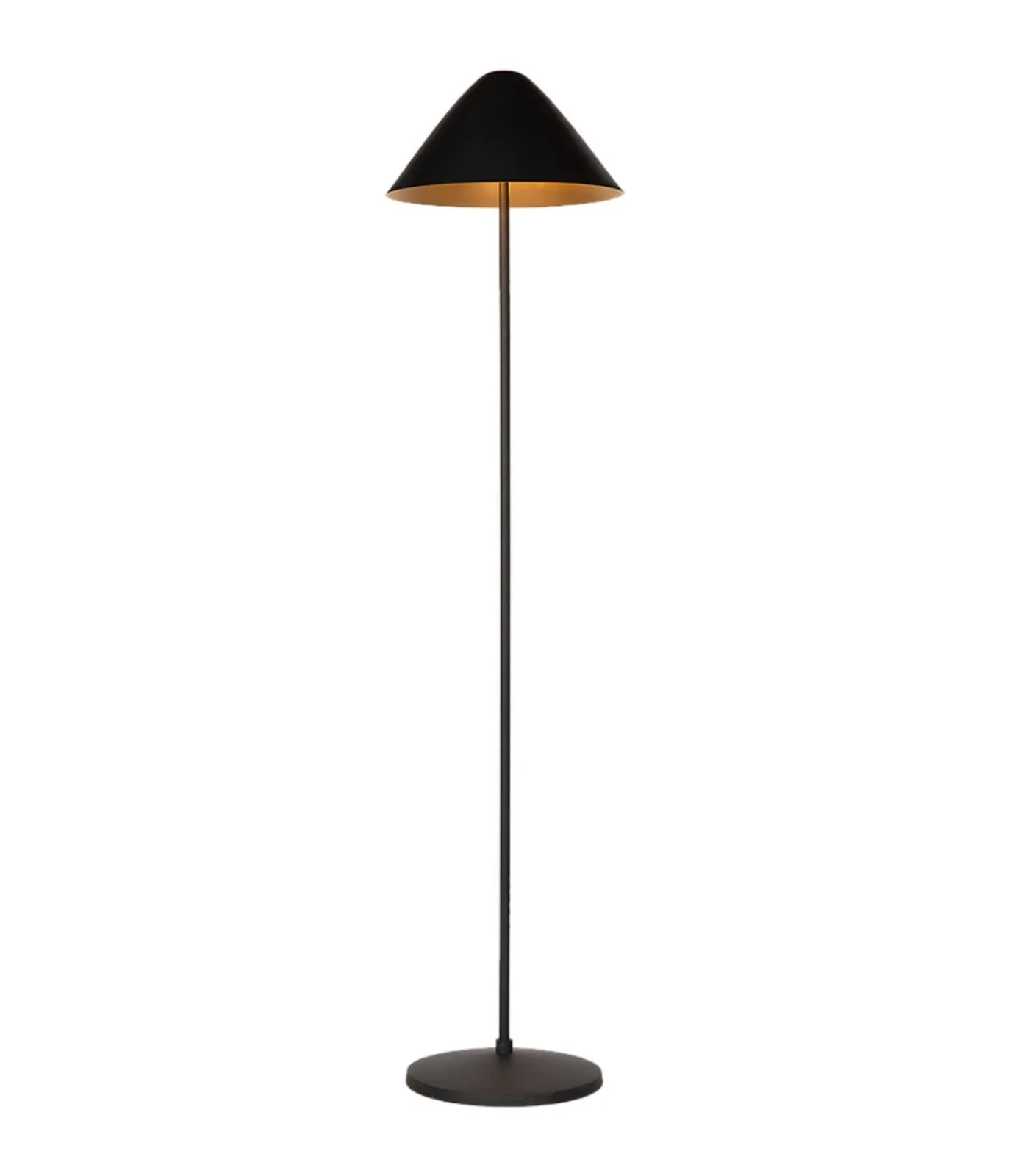 Atmooz Elan - Staande Lamp - Zwart & Goud