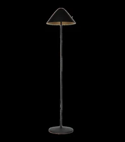 Atmooz Elan - Staande Lamp - Zwart & Goud