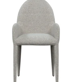 VTwonen Elegance Eetkamerstoelen - Polyester - Greige - Set van 6